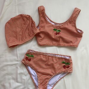 cherry 2pcs swimsuit